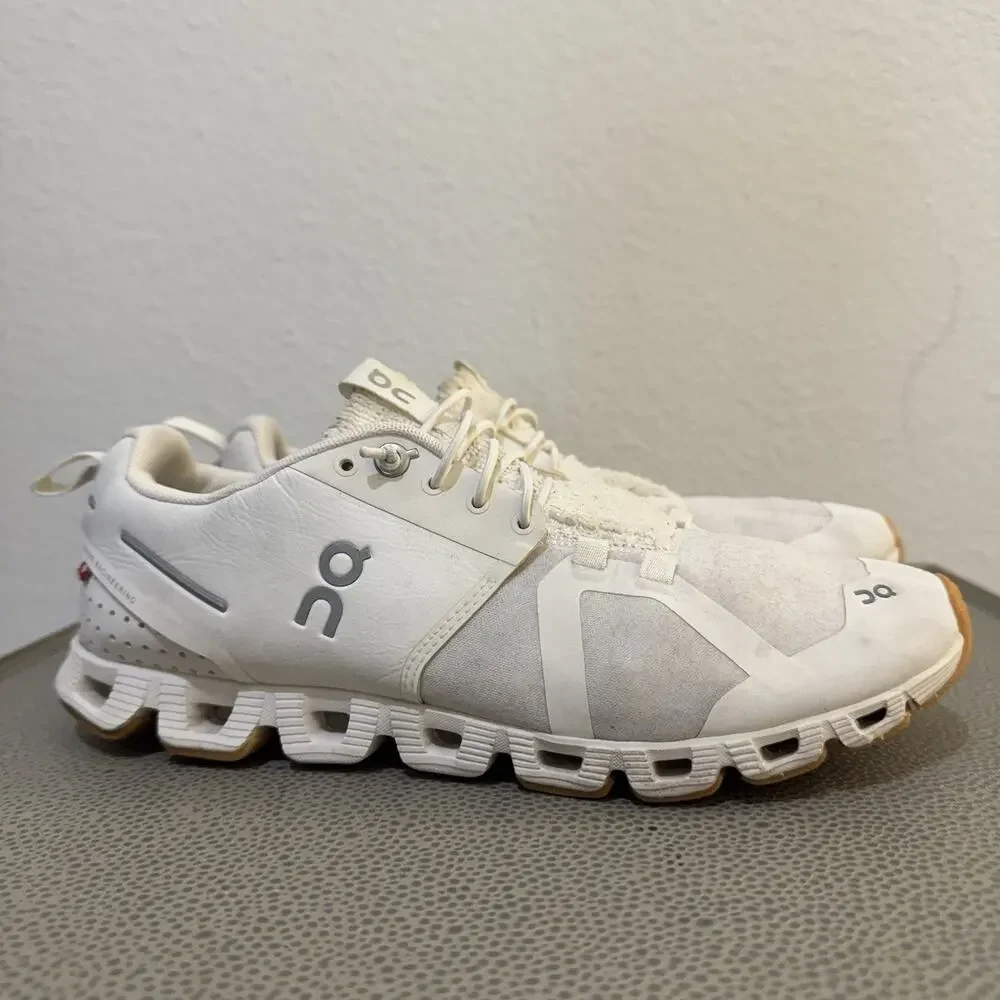 ON CLOUD TERRY WOMEN'S RUNNING SHOES SNEAKERS WHITE SIZE 8